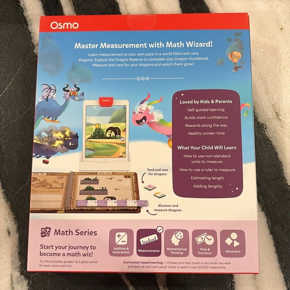 OSMO MATH WIZARD AND THE SECRETS OF THE DRAGONS GAME